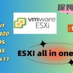 ESXI all in one保姆级教程：iKuai+OpenWrt双软路由, 黑群晖, 飞牛NAS fnOS, TrueNAS, Windows11